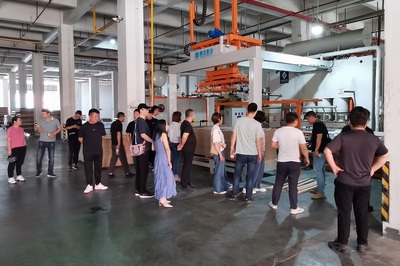 欢迎南京战略合作定制工厂一行到访大王椰考察交流