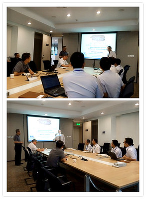 通威股份畜禽研究所与美国辉宝公司开展技术交流会