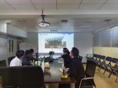 某汽车公司一行来访