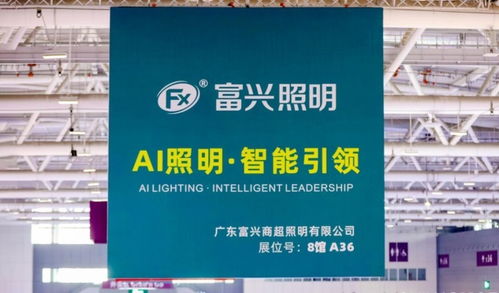 广东富兴照明ai照明技术亮相2025中国零售博览会