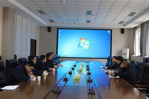 陕重汽到石煤机公司进行技术交流